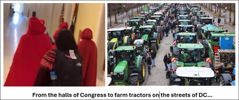 A collage of tractors

AI-generated content may be incorrect.