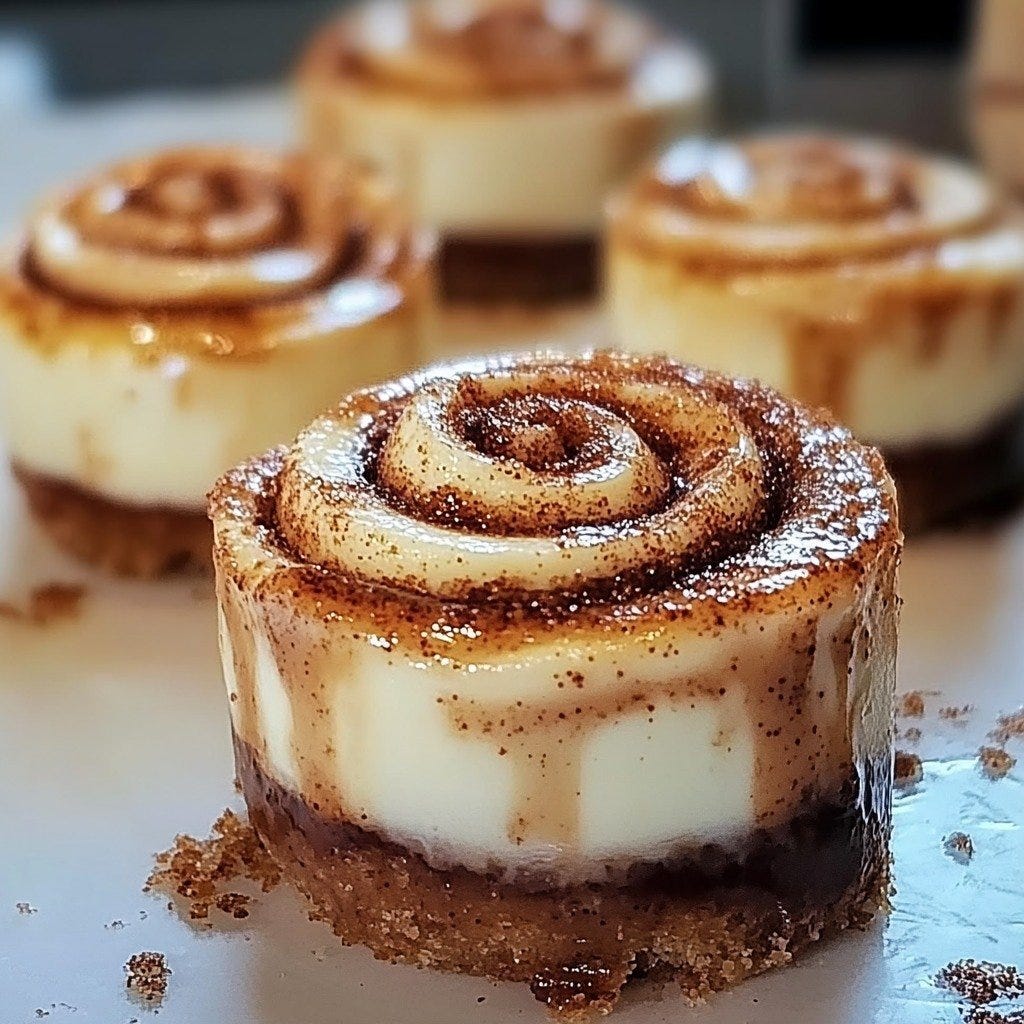 Bite Sized Cinnamon Roll Cheesecakes Thatll Wow At Brunch Or Dessert