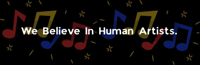 We Believe in Human Artists.