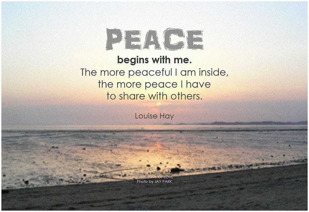 World Peace Starts With Me - World Accord