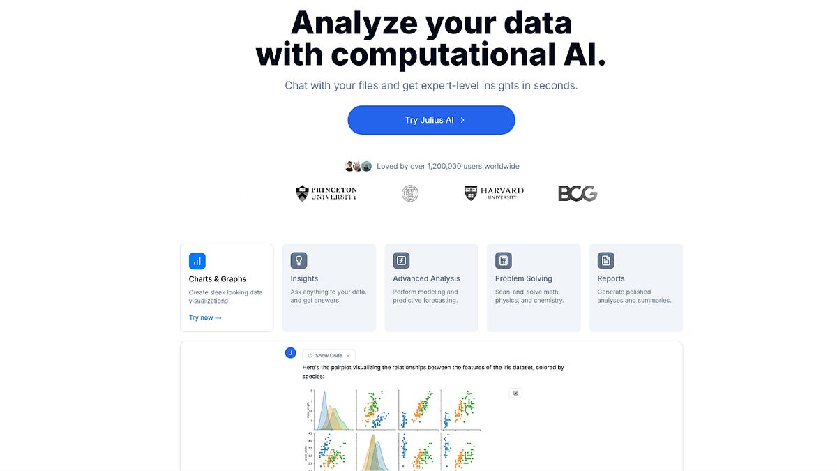 Julius: The New AI Tool That Makes Data Analysis Easy