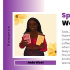 Spotlight: Romance Author Jada West.