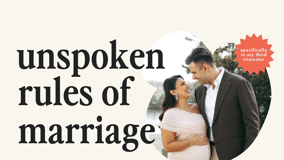 The unspoken rules of my marriage - Work Wife