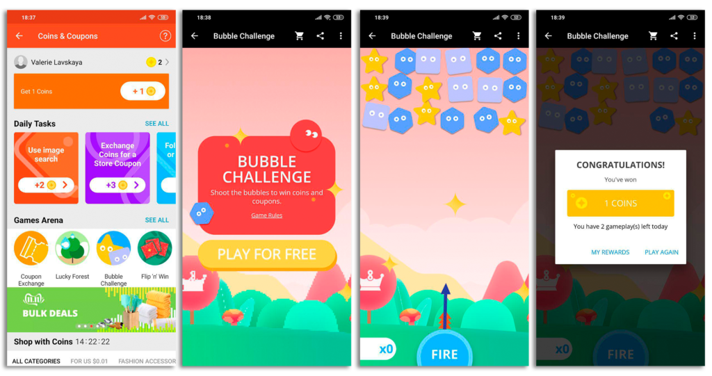 ali express gamification