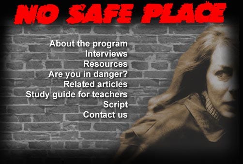 No Safe Place Home Page Image Splash