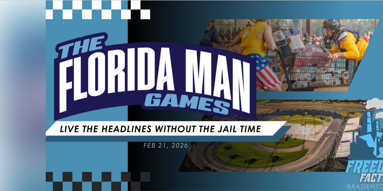 Florida Man Games Head Back to Bradenton With Wild and Wacky Contests