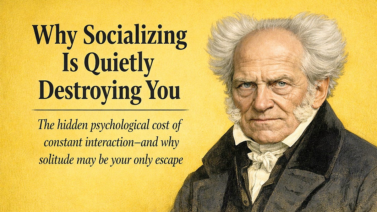 Over Socialization Why Socializing Is Quietly Destroying You