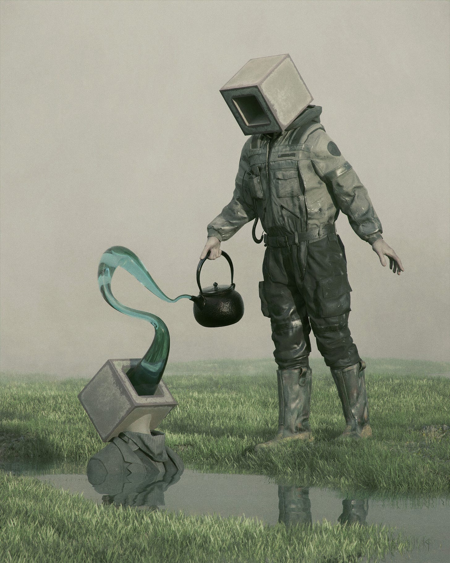 The proper way to serve hot water