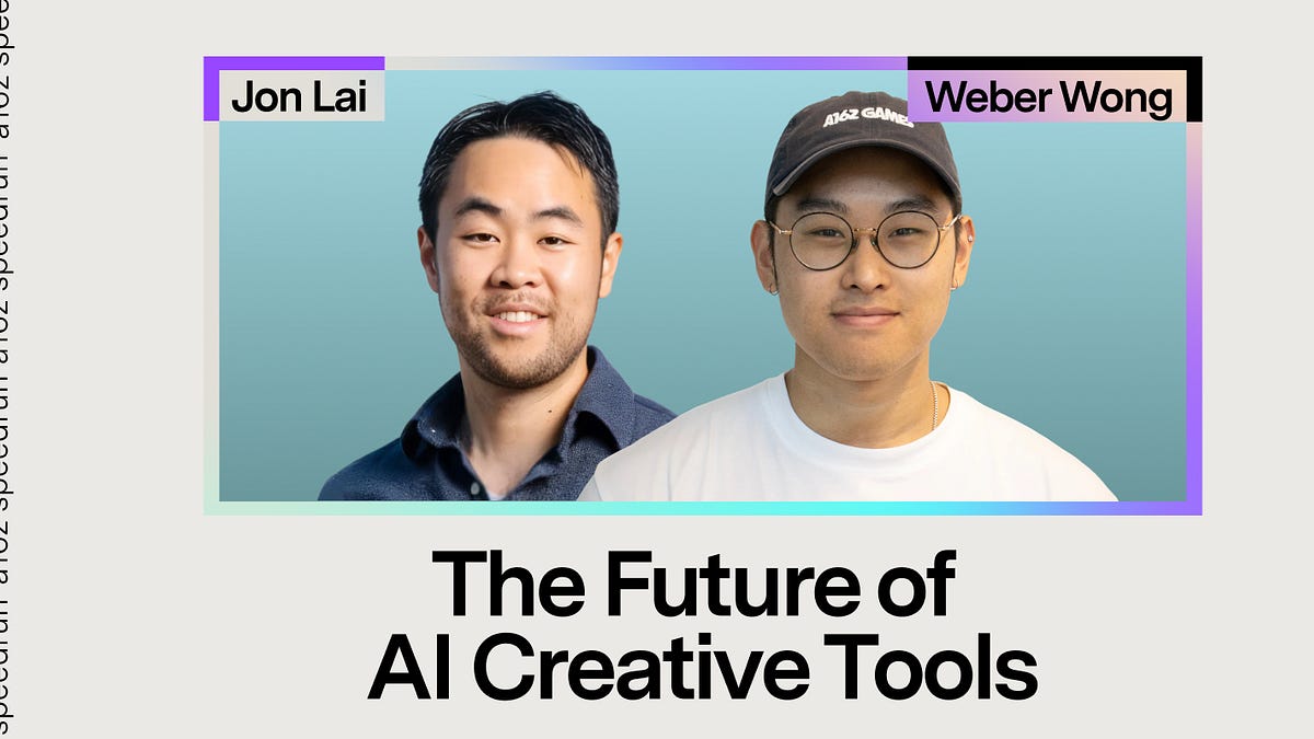 The Future of AI Creative Tools - a16z speedrun