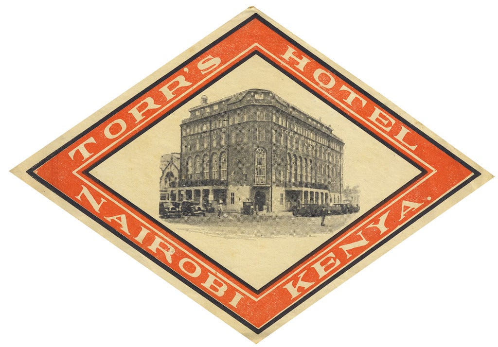 torrs hotel nairobi kenya Torr's Hotel was started as in … | Flickr