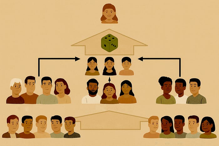 Fractal Sortition Based Governance