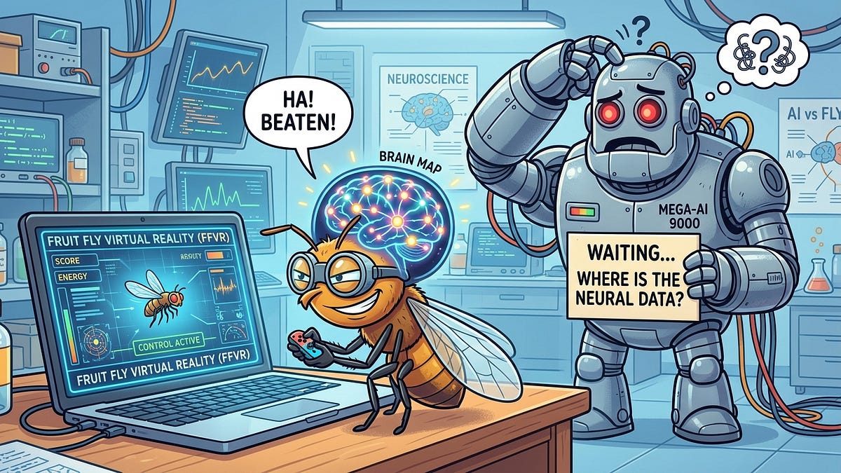 They Copied a Fly's Brain Into a Computer. It Started Walking. Nobody ...