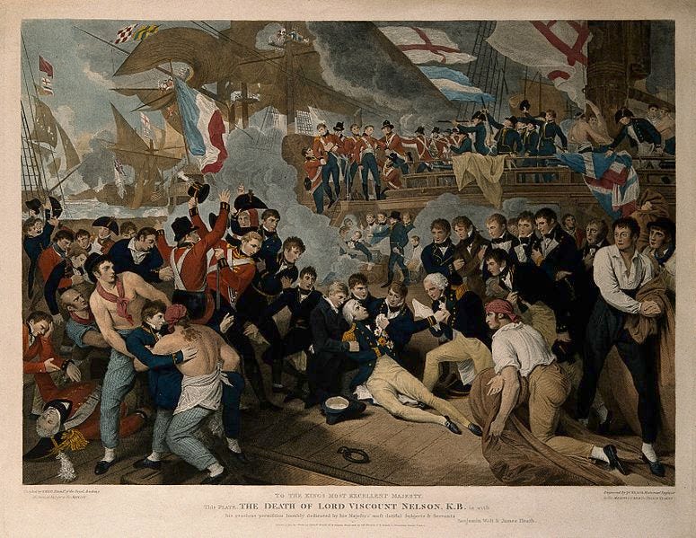 File:The death of Lord Nelson on the quarter deck aboard HMS Vict Wellcome V0006851.jpg File:The death of Lord Nelson on the quarter deck aboard HMS Vict Wellcome V0006851.jpg