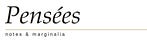 Pensées