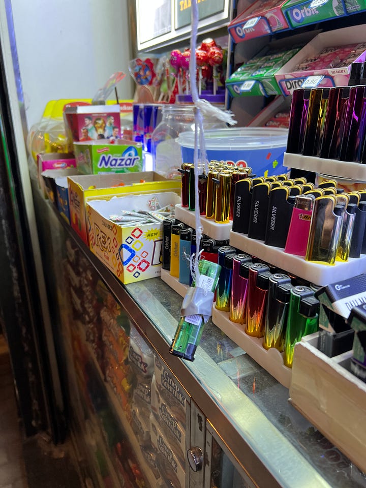 A Baku gym, a cigarette kiosk, and a fraudulent kebab vendor. 