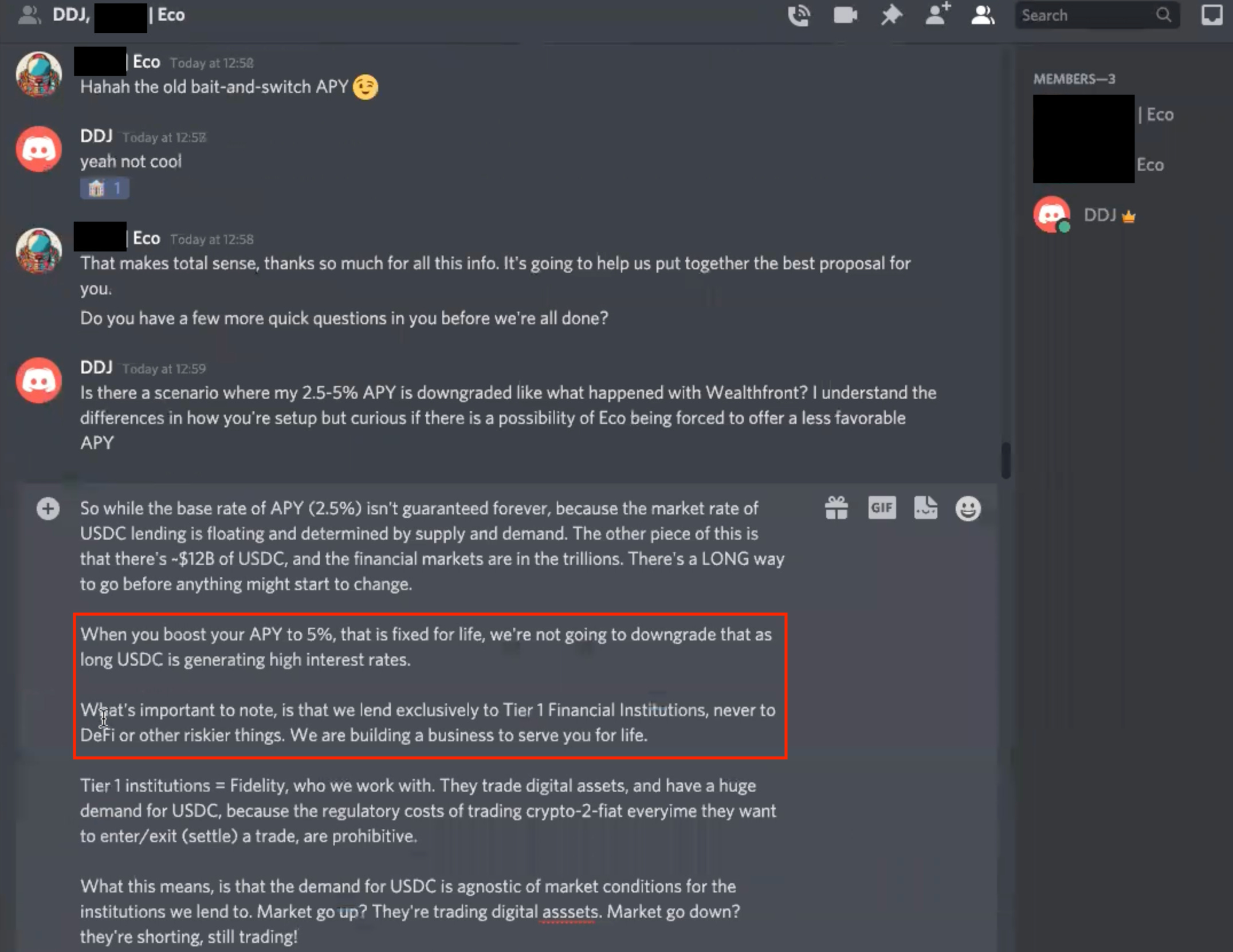 Eco Said It Was Lending To Fidelity & Goldman. Really, User Funds Went To  Risky Crypto Lenders & DeFi Protocols.