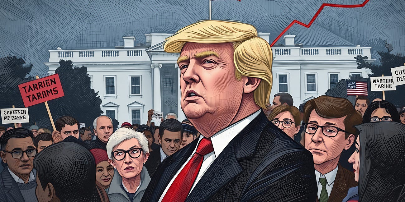 Encuestas reprueban a Trump: cae 45%; alrededor del 50% de los estadounidenses desaprueba su gestión, revela The New York Times