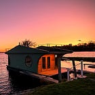 Weekend Wanderer: Floating Sauna in Saratoga Springs 