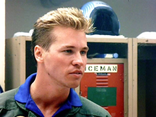The movie "Top Gun", directed by Tony Scott. Seen here, Val Kilmer as Lt. Tom 'Iceman' Kazansky. Initial theatrical release May 16, 1986. Screen...