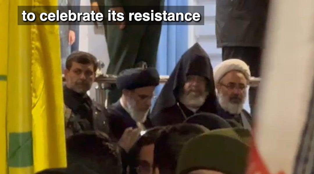 Inside an Iranian pro-gov't rally defying Trump's war