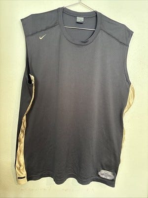 VTG 90s NIKE DRI-FIT "BATTLEGROUNDS" BASKETBALL Jersey 2XL Black Gold | eBay VTG 90s NIKE DRI-FIT "BATTLEGROUNDS" BASKETBALL Jersey 2XL Black Gold | eBay