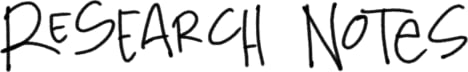 Research Notes from the Illustrated Lab