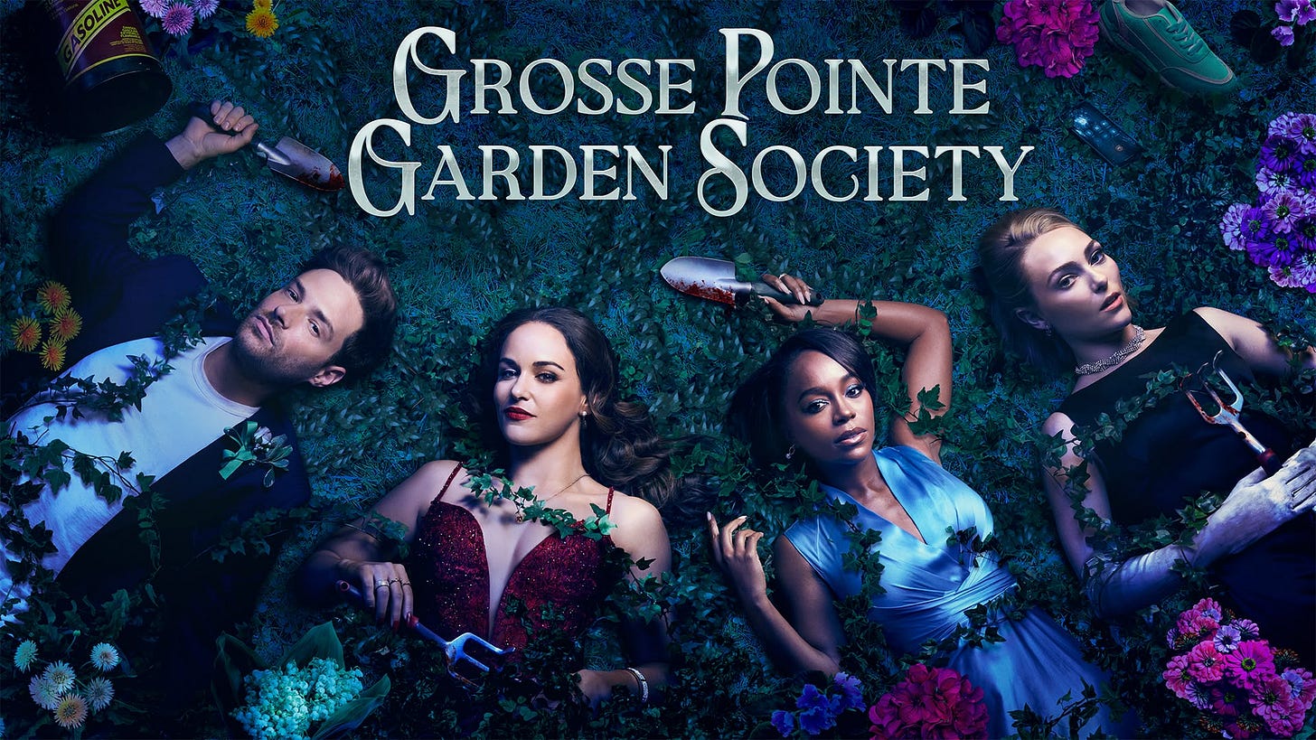Grosse Pointe Garden Society Season 1 Review | Peacock | Double Take TV Newsletter | Jenni Cullen