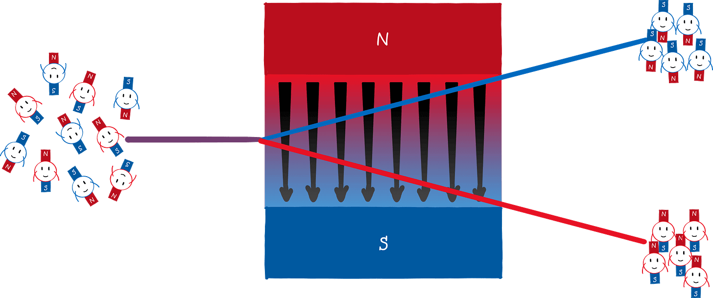 The Stern-Gerlach Experiment - A history of stubbornness - Physicus Minimus
