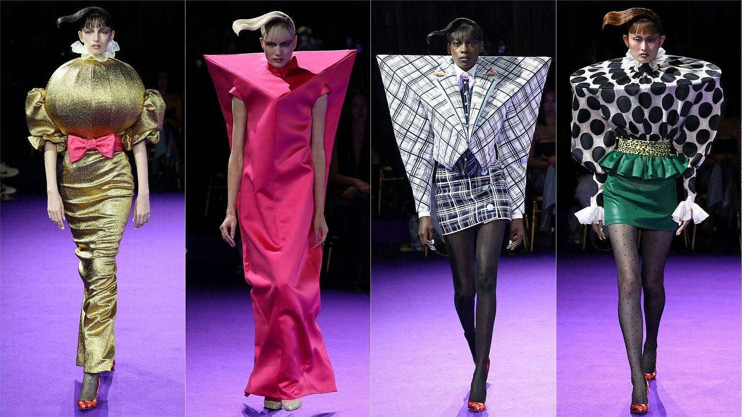 Paris Fashion Week 2024: Top weird and wonderful looks - BBC Newsround