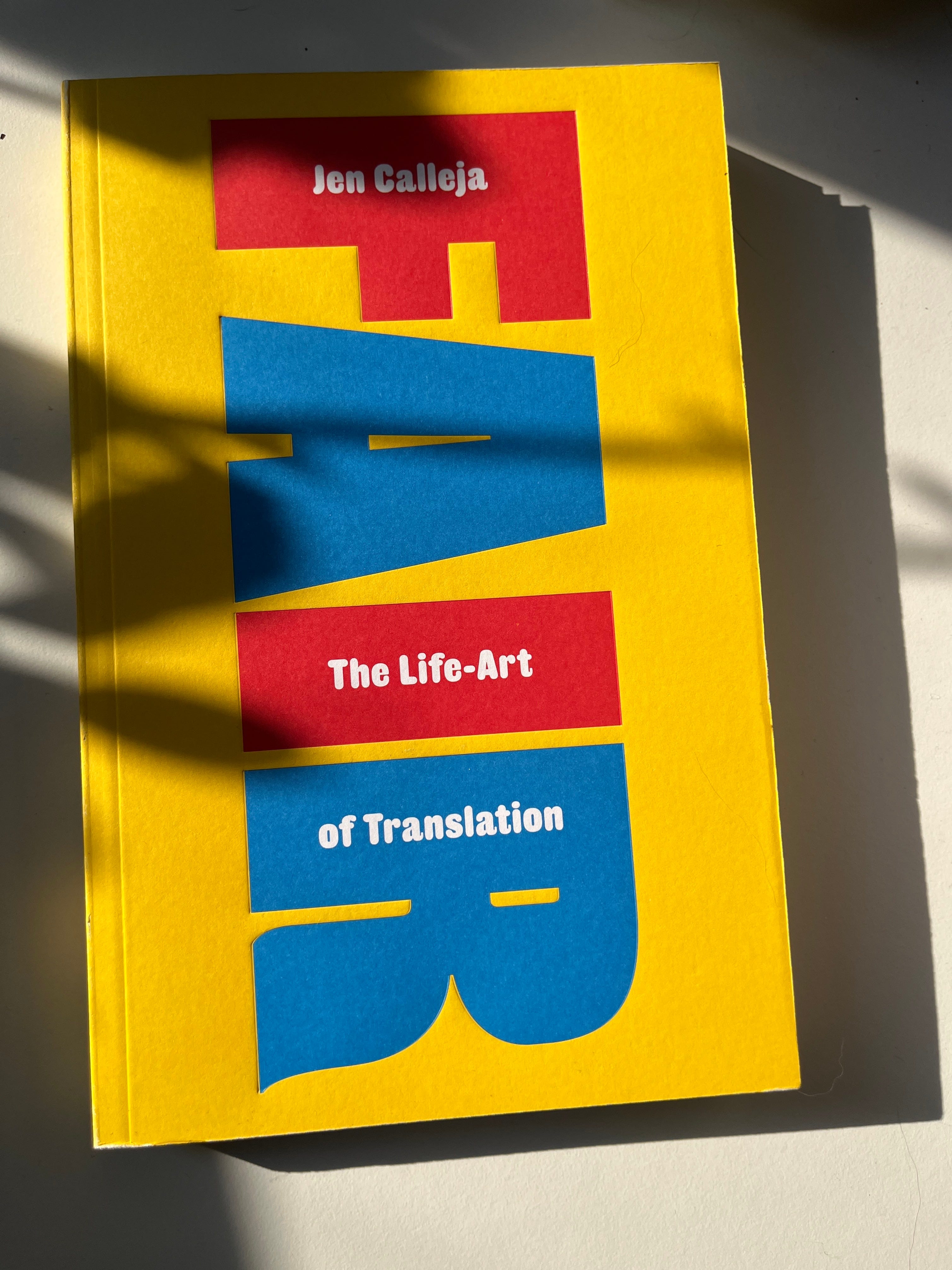 Fair: The Life-Art of Translation is out today! + Spring tour dates