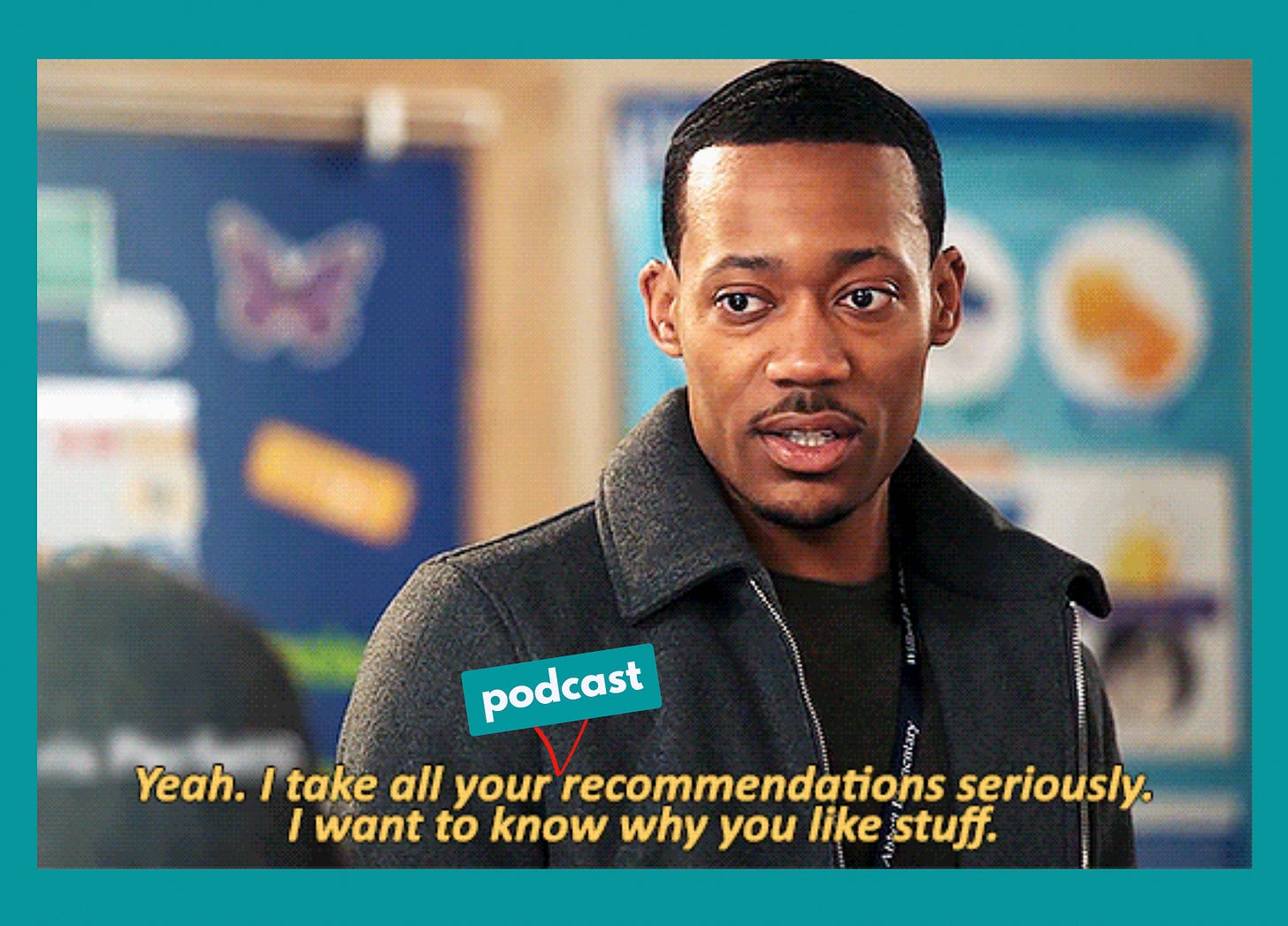 Gregory Eddie saying yea. I take all your recommendations seriously. I want to know why you like stuff.