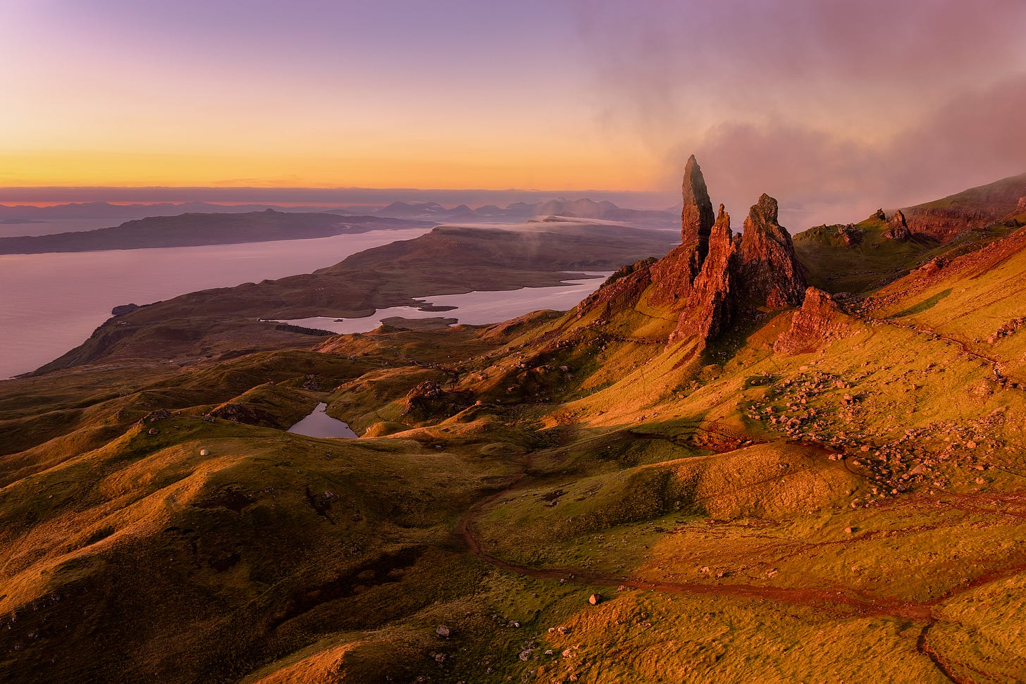 Sunrise on the Isle of Skye