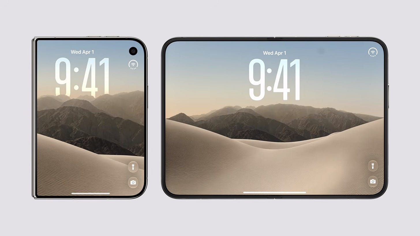 The new iPhone Duo is the strangest iPhone ever: it folds at last! -  PhoneArena