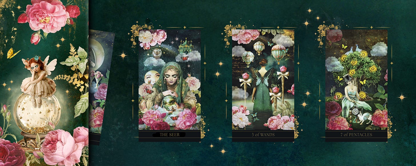 Tarot of the Rose Deck wrap