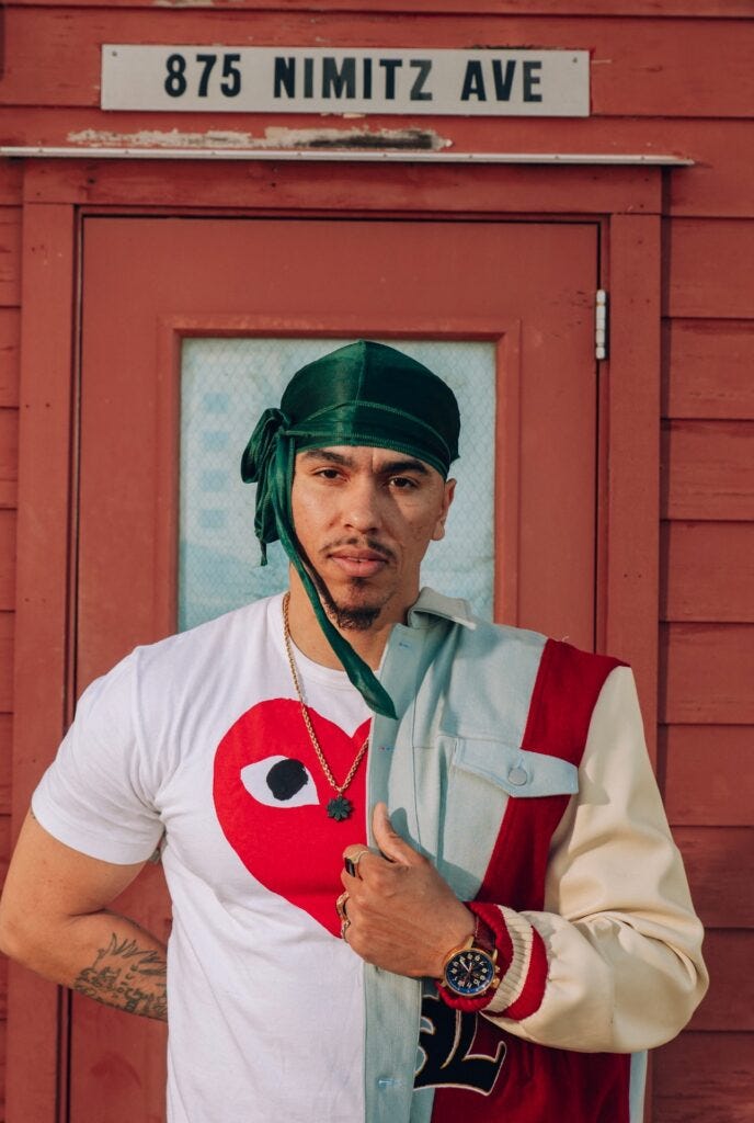 A photo of R&B singer Adrian Marcel