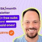 Earning 25,000$ per month only from his newsletter!