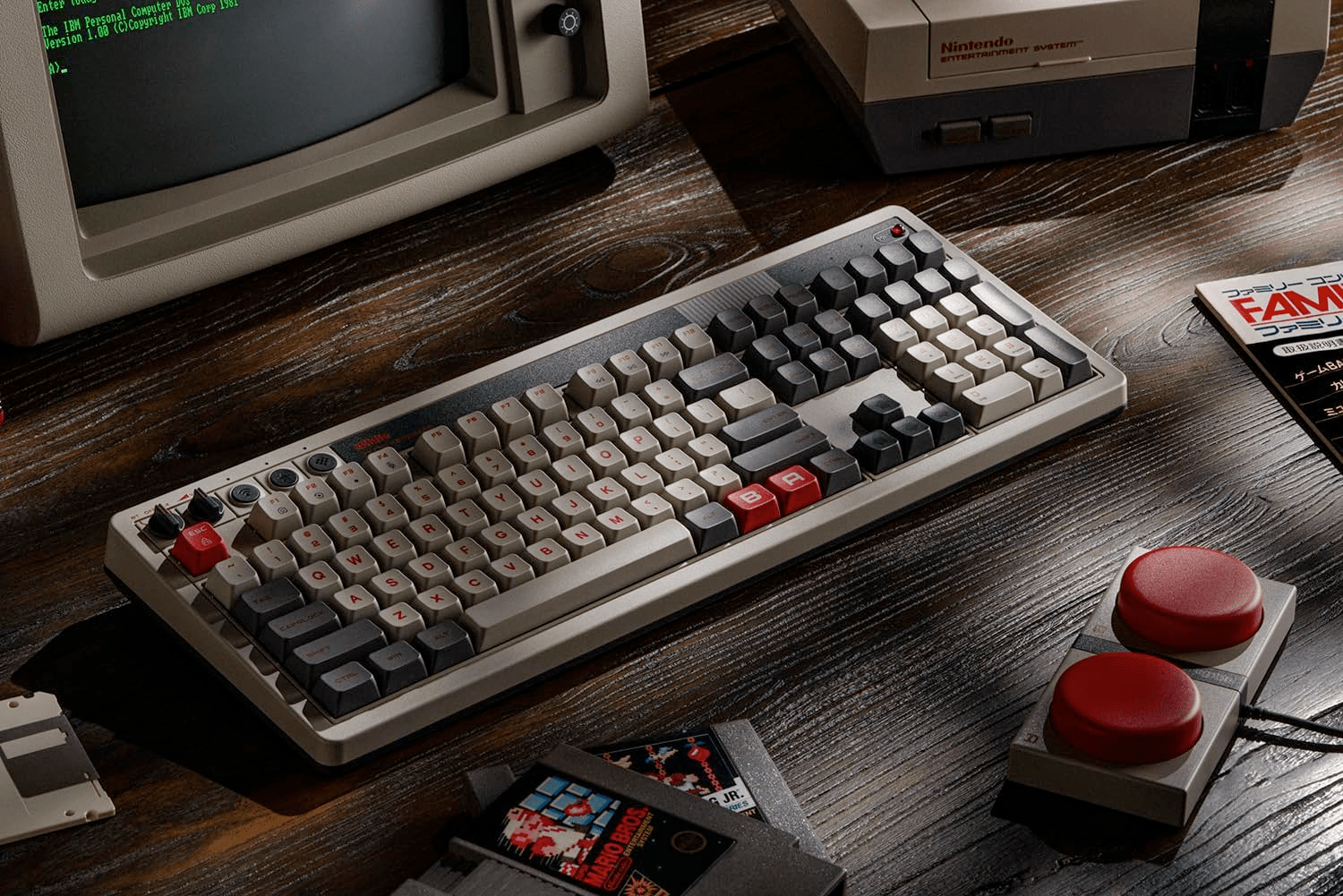 8BitDo Retro Keyboard now comes with mechanical keypad