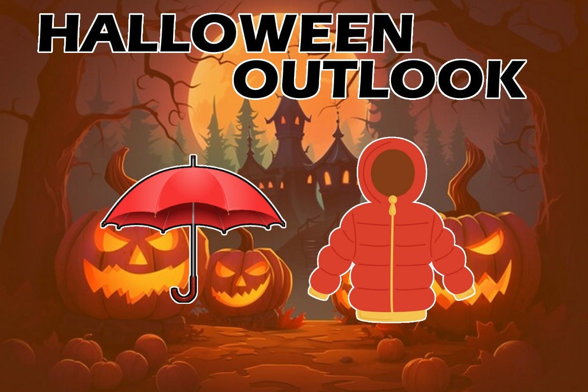 May be an image of text that says 'HALLOWEEN OUTLOOK'