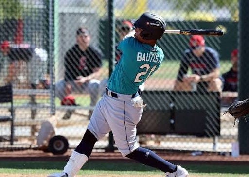 Yorger Bautista has breakout potential 👀 The @MsPlayerDev prospect  recorded exit velocities greater than 100 mph on all three of his  batted-ball events during Spring Breakout. If he sharpens his pitch  recognition