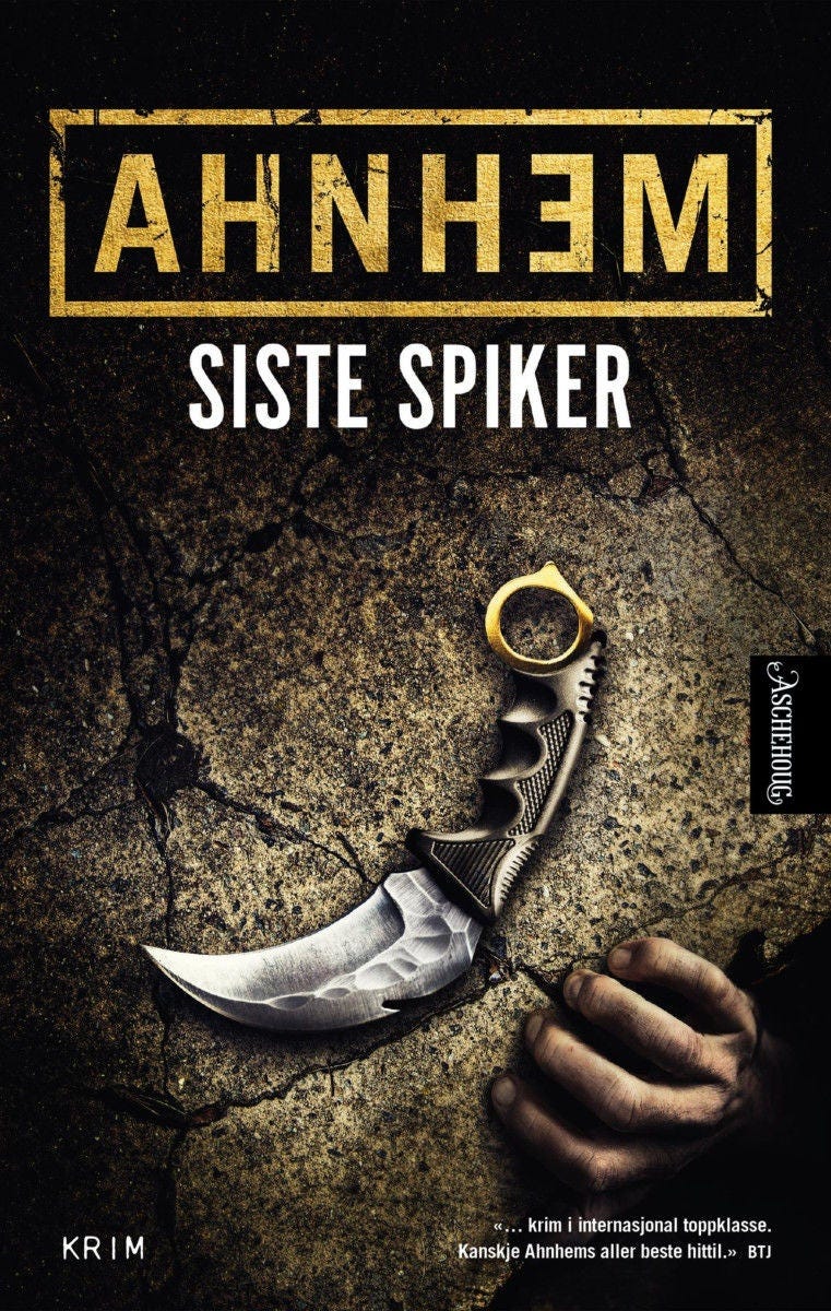 Siste spiker av Stefan Ahnhem - Fabian Risk-serien (Innbundet) - Norli  Bokhandel
