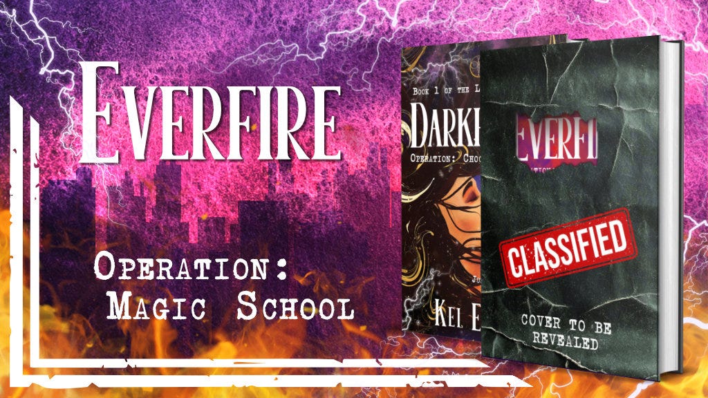 Everfire Operation Magic School kickstarter banner