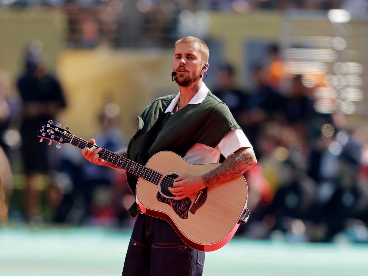 Watch Justin Bieber's World Cup Final Halftime Show