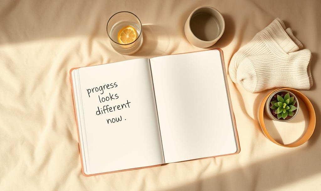 Reframing progress during pregnancy.