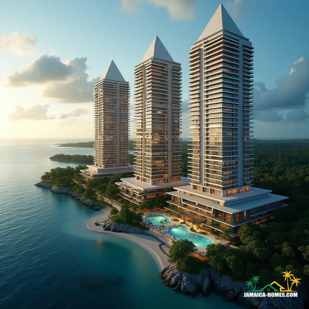 Luxury real estate scheme in jamaica caribbean