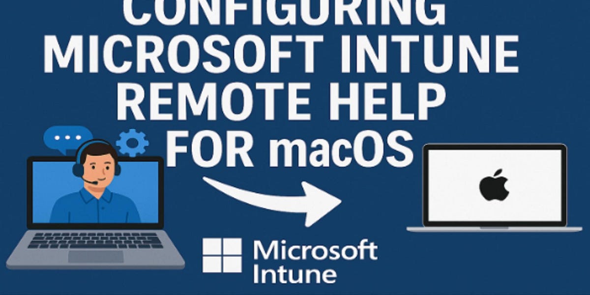 Microsoft Intune Remote Help for macOS
