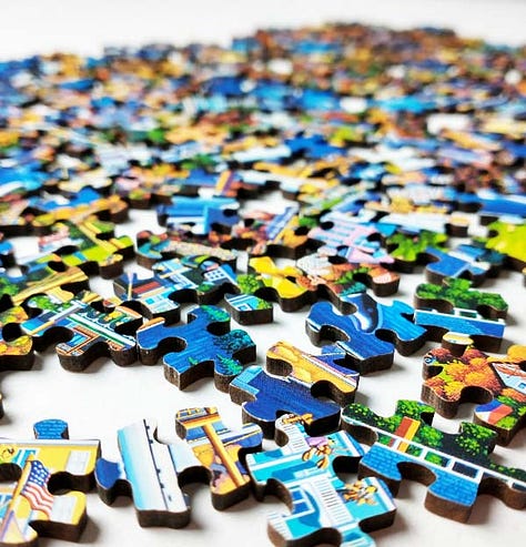 Dowdle Acadia Wooden Jigsaw Puzzle