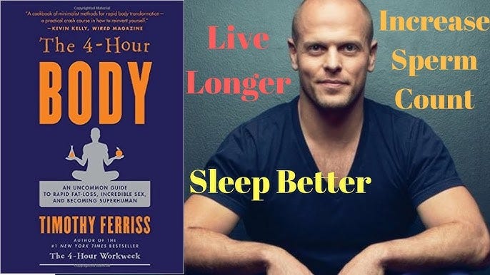 The 4 Hour Body (Part 2/4) - Animated Summary