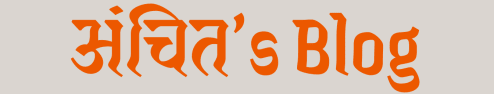 Anchit's Blog