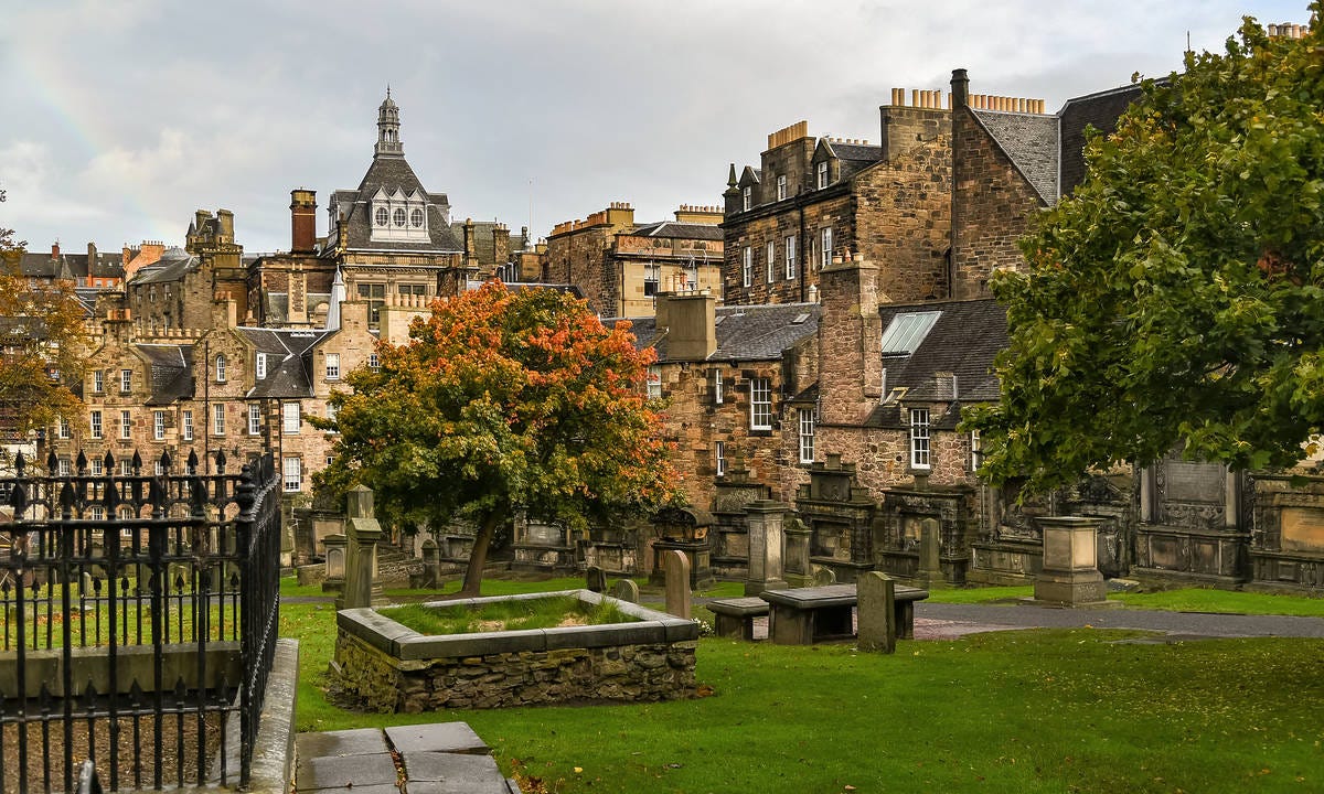 Greyfriars Kirkyard: A Graveyard With Headstones Of Harry Potter Charecters