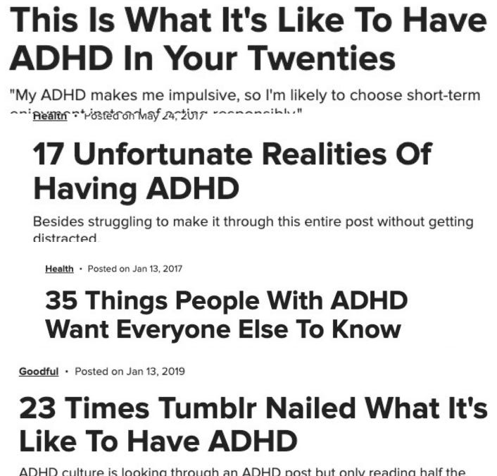 The BuzzFeedification of Mental Health